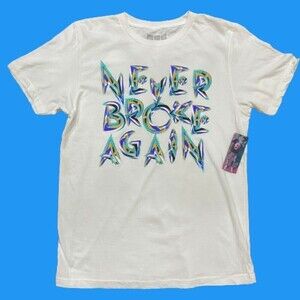 Never Broke Again NBA Youngboy Graphic Tee NWT Youth Size XL